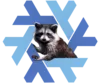 NixOS 22.11 Raccoon logo